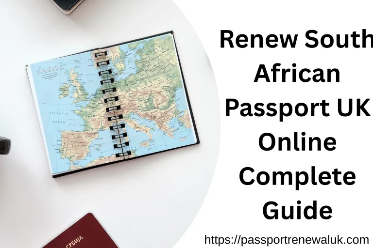 Renew South African Passport UK