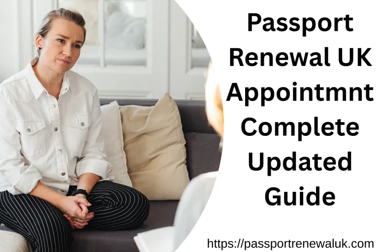 Passport Renewal UK Appointment