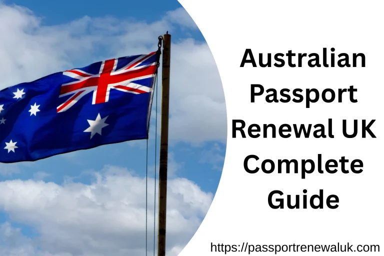 Australian Passport Renewal UK